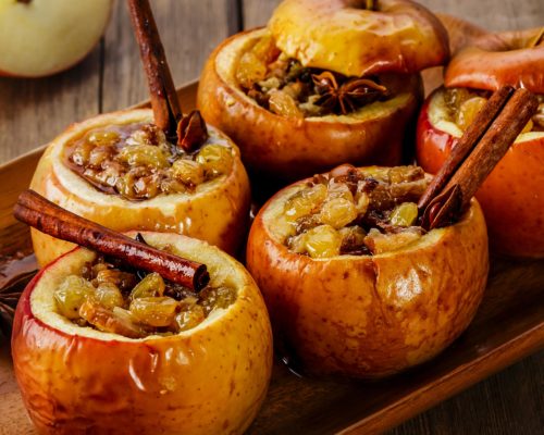 Baked Apples with Date Sugar – Zero Waste Recipe