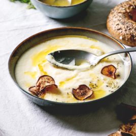 Spicy Roasted Parsnip Soup