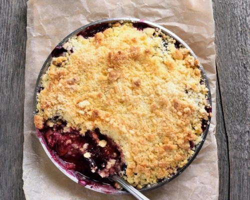 Plum Crumble