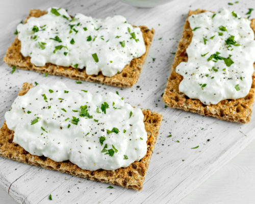 Low waste cottage cheese