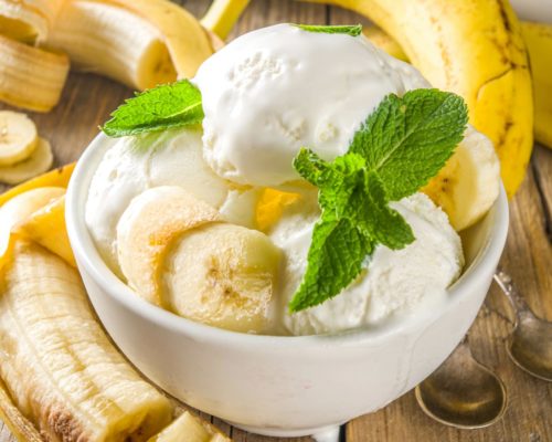 Vegan Black Banana Ice Cream
