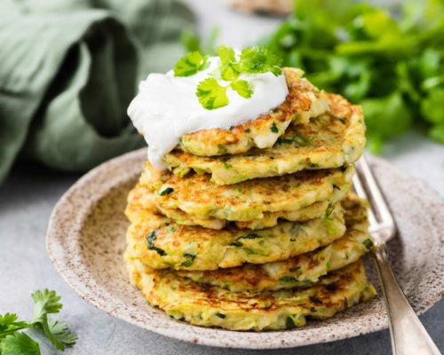 Courgette Fritters