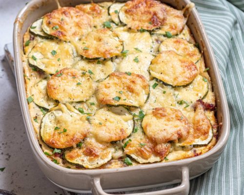 Courgette Gratin