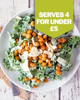 FEEDS FOUR FOR UNDER £7: VEGAN CAESAR SALAD
