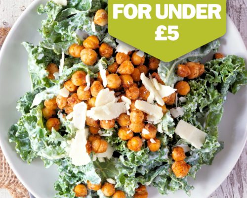 FEEDS FOUR FOR UNDER £7: VEGAN CAESAR SALAD