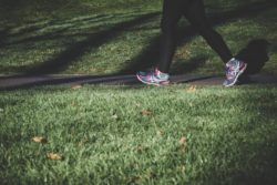 Person walking