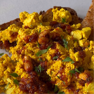Vegan Scrambled Tofu