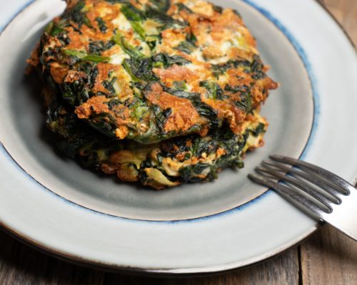Christmas leftovers patties