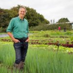 Phil at the community farm