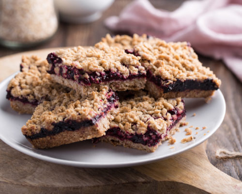 Cherry Crumble Bars